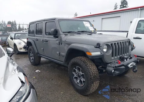 2020 Jeep Wrangler Unlimited Sport S 4X4 из США, поврежденный, VIN 1C4HJXDM5LW272390
